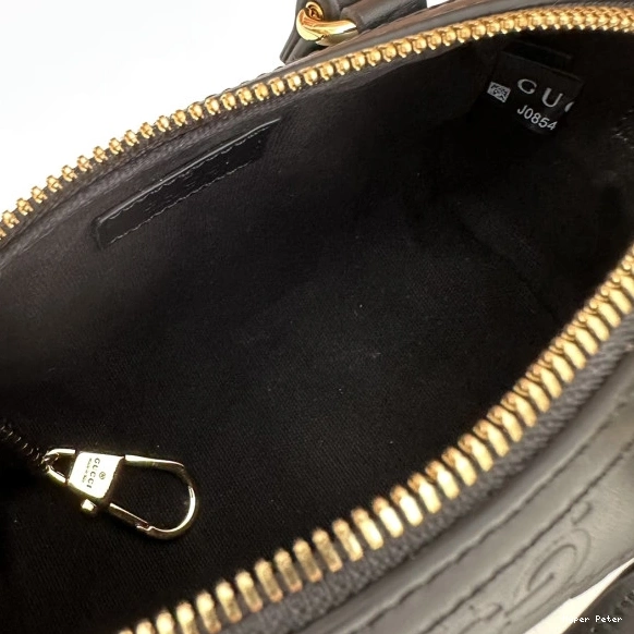 Hyperpeter GUCCI SUPER HANDLE GG TOP BAG-16*11*9CM MINI 0713